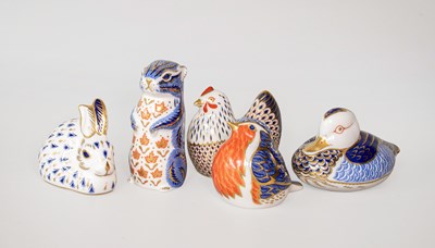 Lot 287 - Various Royal Crown Derby Imari Porcelain...