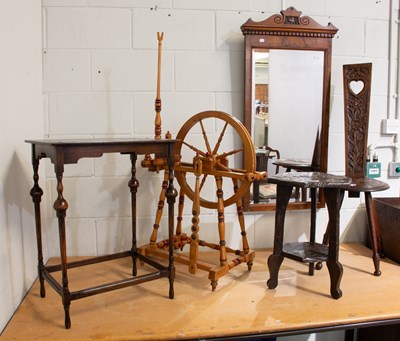 Lot 1175 - Assorted Occasional Furniture comprising oak...