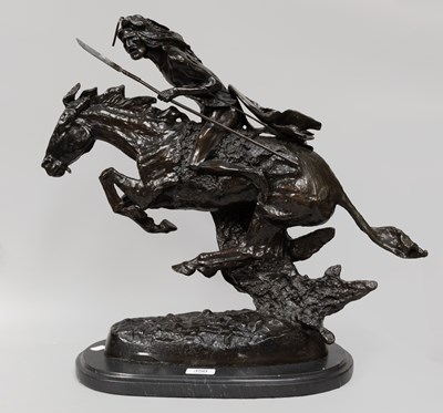 Lot 350 - After Fredrick Remington (1861-1909), a large...