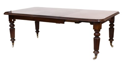 Lot 1300 - A Victorian Mahogany Wind-Out Dining Table,...