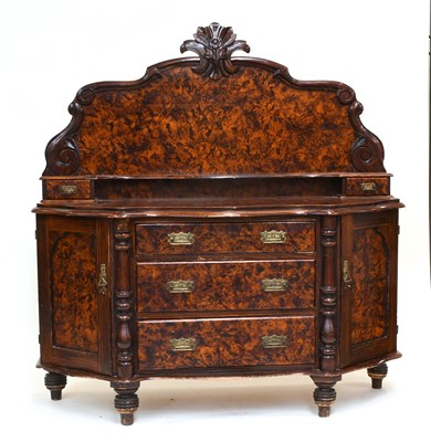Lot 1325 - A Victorian Pine Scumble Grained Dresser,...