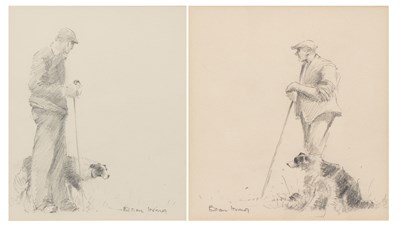 Lot 321 - Brian Irving (1931-2013) Dalesman with Border...
