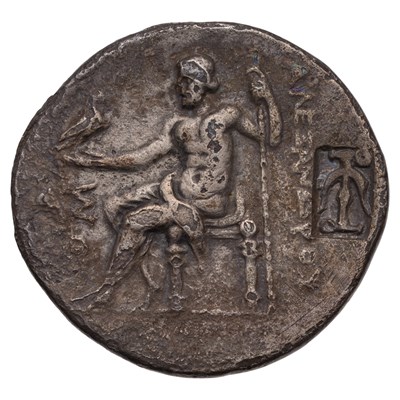 Lot 4 - Ancient Greece, Pamphylia Tetradrachm,...