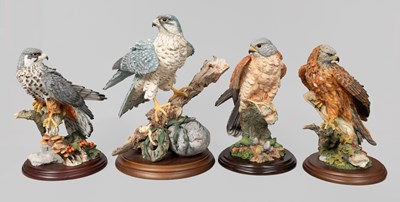 Lot 333 - Country Artists Birds of Prey Models,...