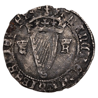 Lot 89 - Ireland, Henry VIII, Groat, 2nd Harp Issue...