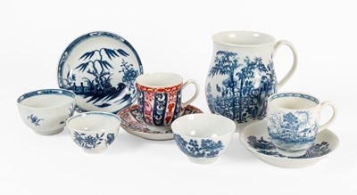 Lot 30 - A Worcester Porcelain Bell Shaped Mug, circa...
