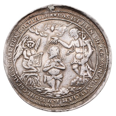 Lot German States, Tauftaler, or Baptismal thaler,...