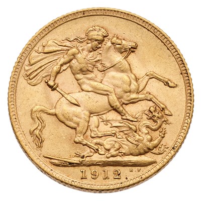 Lot 239 - George V, Sovereign 1912; extremely fine