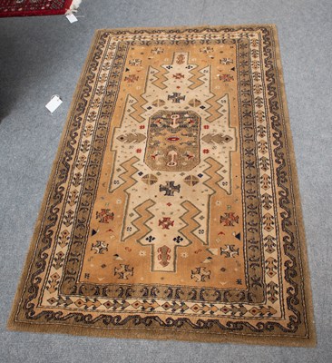Lot 1146 - Oriental Rug, probably Indian, 186cm by 139cm,...