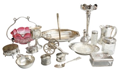 Lot 131 - A Collection of Assorted Silver and Silver...