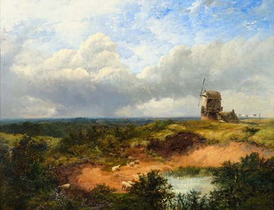 Lot 1035 - John Brandon Smith (1848-1884) "The Old Mill...