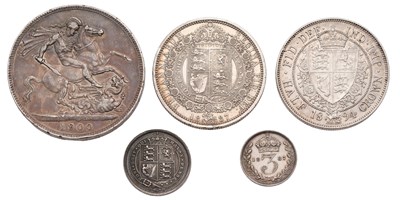 Lot 115 - Victoria, Crown 1900, LXIII, (Bull 2608, ESC...