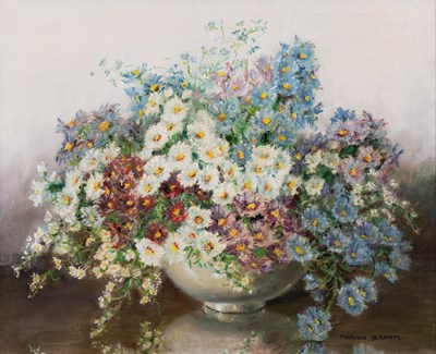 Lot 1075 - Marion Broom (Contemporary) Still life with...