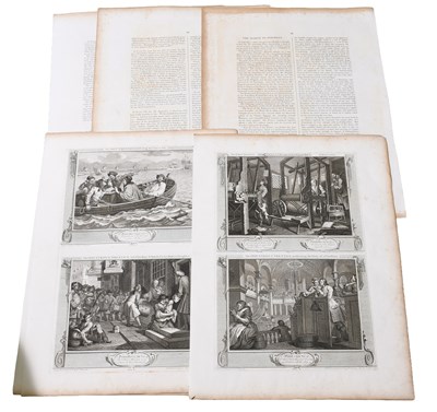 Lot 1293 - Hogarth (William), 'Industry and Idleness', 12...