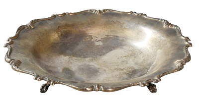 Lot 79 - A Peruvian Silver Dish, Stamped 'Industria...