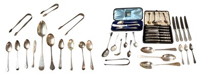 Lot 66 - A Collection of George III and Later Silver...