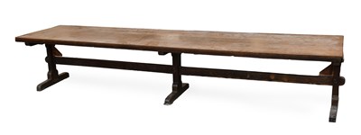 Lot 452 - A 19th Century Oak Dining Table, of...
