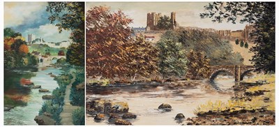 Lot 1101 - Gerald Hodgson (20th Century) Richmond Castle...
