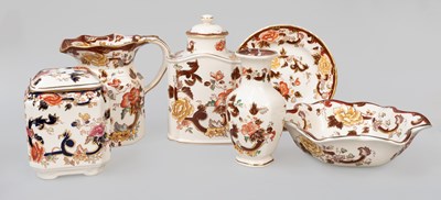 Lot 315 - A Collection of Masons Pottery, in the 'Brown...