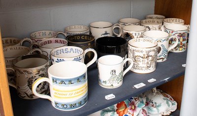 Lot 261 - A Collection of Wedgwood Commemorative Pottery...