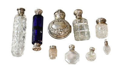 Lot 110 - A Collection of Assorted Silver-Mounted Glass...