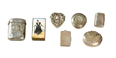 Lot 111 - A Collection of Assorted Silver and Other...