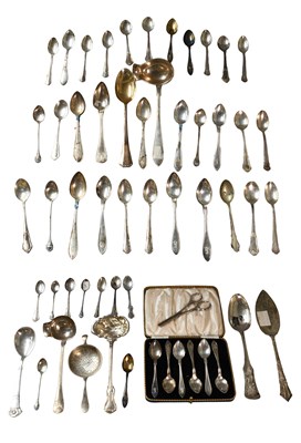 Lot 55 - A Collection of Assorted Swedish Silver...