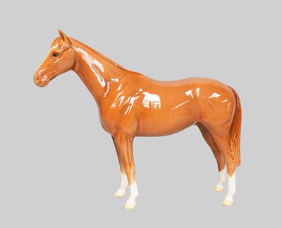 Lot 1229 - Beswick Horse, chestnut gloss