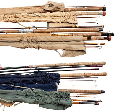 Lot 3075 - A Collection of Various Fly and Spinning Rods