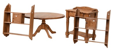 Lot 1202 - Modern Pine Furniture , comprising a Coffee...