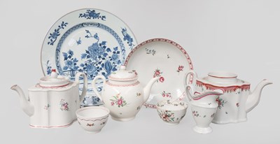 Lot 334 - 18th and 19th Century Porcelain, including...