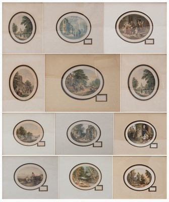 Lot 1117 - After Abraham Le Blond (1819-1894) A set of...