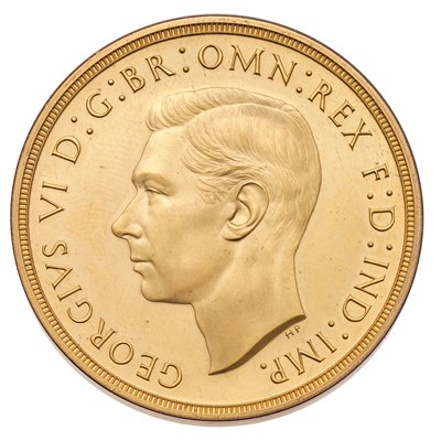 Lot 253 - George VI, 'Coronation' Partial Gold Proof Set...