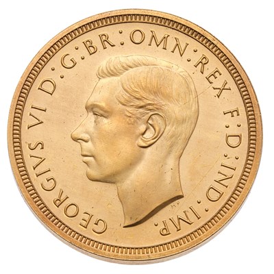 Lot 253 - George VI, 'Coronation' Partial Gold Proof Set...