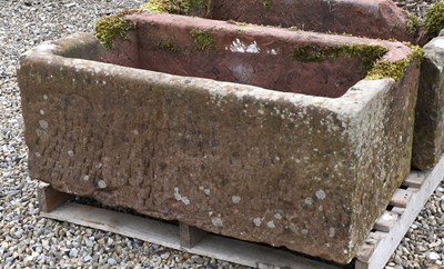 Lot 645 - A Stone Trough, of rectangular form 96cm by...