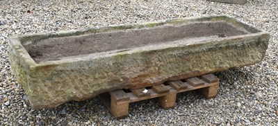 Lot 651 - A Stone Trough, of rectangular form 169cm by...
