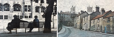 Lot 1360 - After Stuart Walton (b. 1933) "Cathedral from...