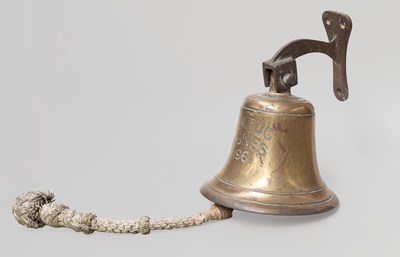 Lot 356 - A 20th Century Bronze Ship Bell, inscribed H.M....