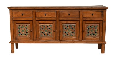 Lot 1463 - A 20th Century Carved Hardwood Furniture,...