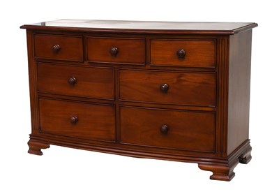 Lot 1195 - A 20th Century Frank Hudson Mahogany Chest of...