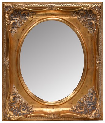 Lot 1326 - A Reproduction, Gilt Framed Mirror, 60cm by 70cm