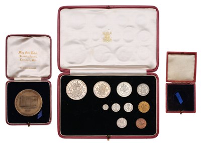 Lot 337 - George VI, 'Coronation' Partial Proof Set 1937,...
