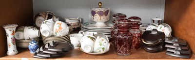 Lot 1224 - A Crown Staffordshire Porcelain Teaset,...