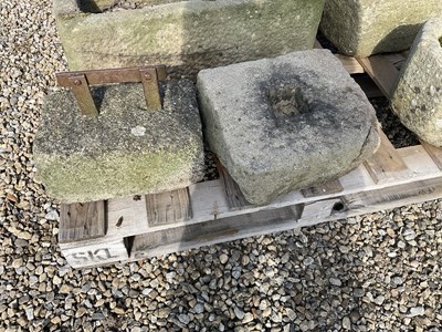Lot 667 - A Cast Iron Footscraper, on a rectangular...