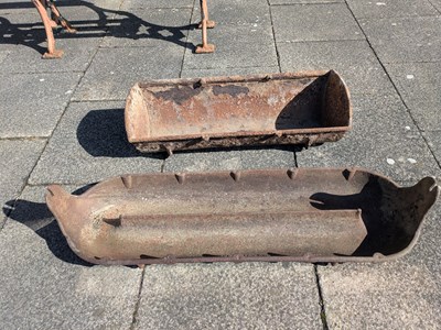 Lot 1442 - A Cast Iron Pig Trough, early 20th century,...