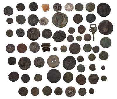 Lot 60 - Assorted Ancient Coins and Metal Detecting...