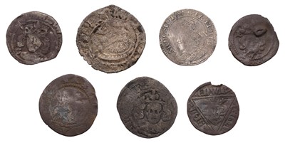Lot 93 - Assorted British and Irish Hammered Coins, to...