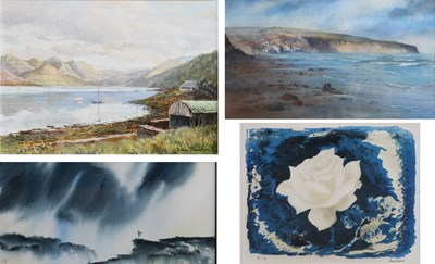 Lot 1343 - Chris Mouncey (1954) Robin Hood's Bay Signed...