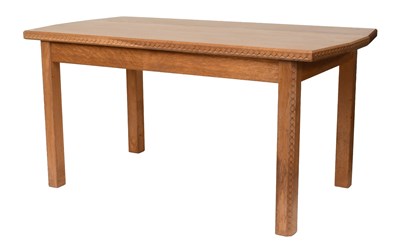 Lot 1425 - Coxwold School, A Light Oak Dining Table,...