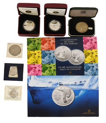 Lot 369 - Assorted Canadian Silver Proof Coins,...